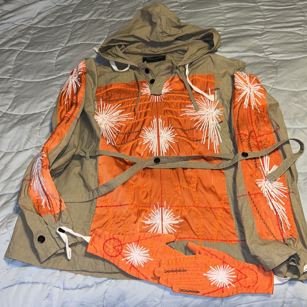 👋🏾👋🏾👋🏾 Men CRAIG GREEN Pull-Over Jacket👋🏾👋🏾👋🏾